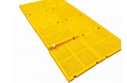 China Modular Polyurethane Dewatering Screen Mesh For Shaker Tailings Dry Row System supplier