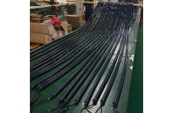 China 24V DMX Addressable RGB D25 Black Silicone 360-degree Neon Tube LED Club Lights supplier