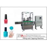 High Reliability Nail Polish Filling Machine / Monoblock Filling Machine Capacity 60BPM for sale