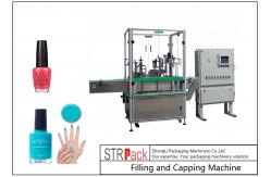 China High Reliability Nail Polish Filling Machine / Monoblock Filling Machine Capacity 60BPM supplier