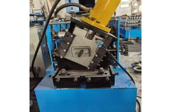 China 380V Down Square roll Pipe Forming Machine For Precise Construction Works supplier