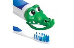 China PVC Spread Heads Toothpaste Caps Toy Cat Head With Cartoon Patterns supplier