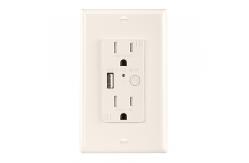 China Tuya Intelligent Zigbee Wall Socket 15A 127V for Residential Application supplier