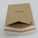 Corrugated Kraft Paper Envelopes Lightweight 20x30cm Durable Recycled Paper Mailers