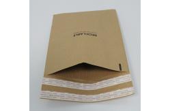 China Corrugated Kraft Paper Envelopes Lightweight 20x30cm Durable Recycled Paper Mailers supplier