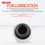 Nylon Sleeve Gear Couplings For Construction Machinery Hydraulic Systems for sale