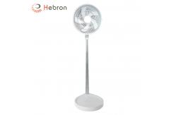 China Customized USB Recargable Folding Floor Fan Foldaway Telescopic Pedestal Fan supplier