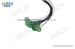 China 1 Circuit Ultrathin Compact Hollow Slip Ring Used In Laboratory Equipment supplier