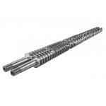 38crmoala Alloy Structural Steel Conical Twin Screw And Barrel For PVC WPC Profile for sale