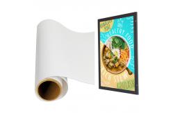 China Inkjet Printing Matte Backlit Film PET Roll for Advertising supplier