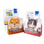 China Gravure Printing Pet Food Storage Bag Zipper Top Stand Up Pouch Matte Plastic Packaging Bags manufacturer