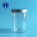 Dried Sea Food Fish Plastic Packaging Jar 500ml With Aluminum Cap 113mm Height for sale