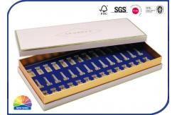 China Die Cutting Blue Flocking Foam Insert Shoulder Neck Box supplier