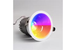 China Hotel Ceiling Lighting Dimmable LED Downlight with Adjustable Beam Angle supplier