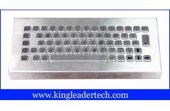 China 65 Keys Industrial Desktop Keyboard Stainless Steel With IP65 To IP68 supplier