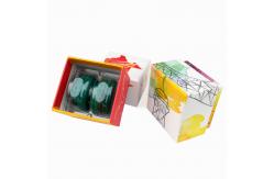 China Custom 2pcs macaron box cardboard cylinder packaging box paper packaging box supplier