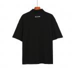 Classic Summer Blank T Shirts Polo Neck Breathable Casual Short Sleeve