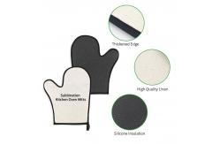 China Customized Sublimation Oven Mitt Heat Gloves For Sublimation supplier