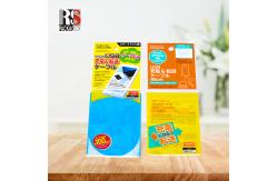 China Transparent Resealable Bopp Poly Bag Self Adhesive Plastic Stand Up Pouch With Header supplier