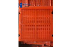 China 30mm Thickness Polyurethane Screen Panels 305x305mm To Dewatering Deck supplier