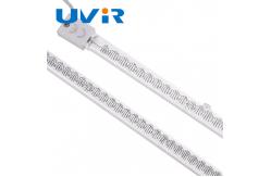 China 1500W IR Halogen Lamps , CE shortwave Quartz Infrared Tube Heating Elements supplier