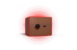 China 13kg Smart Home Safe Box Biometric Fingerprint Lock With Glossy Surface supplier