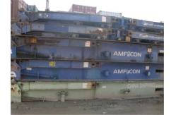 China International Standards Used Flat Rack Containers 20gp Steel Dry Cargo Container supplier