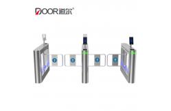 China Bidirectional 2 Channels Facial Recognition Turnstile With IC Card supplier