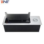 Professional Flip Up Power Outlet Box With Microphone Wireless Charger for sale