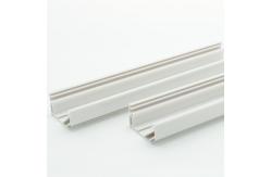 China White Plastic PVC Profile Building Construction Flexible Profiles Extrusion supplier