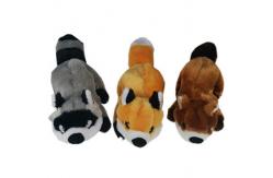 China 3 ASSTD 33cm Squirrel Pet Plush Toys supplier