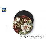 Vivid Depth Effect 3D Floral Lenticular Coasters PET/ EVA Material Customized Size for sale