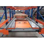Durable Radio Shuttle Racking System Dynamic Steel Metal Pallet Rack Storage
