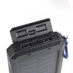 OEM ODM Solar Powered Power Bank 10000mah Solar Powerbank With Li-Polymer Battery