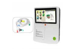 China 3 Channel Ecg Ekg Heart Monitor Electrocardiogram Machine With PC Software supplier