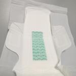 Colored Printed Cotton Non Woven Women Sanitary Napkins for sale