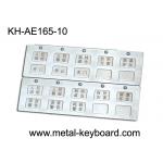 Rugged Metal Access Control System metal keypad 10 Keys and LED Light for sale