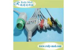 China Spacelabs 17 Pin 3 Leads ECG Cables And Leadwires Direct Connect IEC Clip supplier