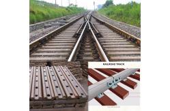 China 50kg/M Fishplate Rail Joint QU120 QU100 Specification Carbon Steel Material supplier
