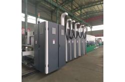 China Automatic Carton Flexo Printer Folder Gluer Machine Printing Press Cutting supplier