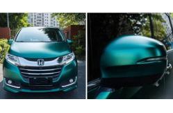 China Electric Optical Emerald Matte Car Vinyl Wrap Self Healing Technology supplier
