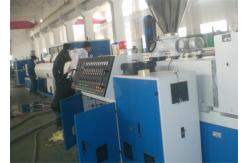 China Multi Section Vacuum System Twin Screw Extruder Pipe Extrusion Machine CE & ISO9001 supplier