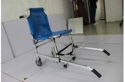 China 20in Wheeled Steps Manual Stair Climbing Wheelchair Stretcher Without Armrests supplier