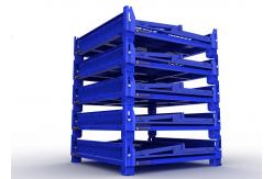 China 3000KG Warehouse Storage Shelves Lockable Storage Roll Wire Storage Cages supplier