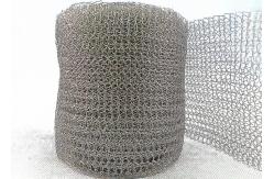 China Silver Stainless Steel Knitted Mesh 5ft 10ft Massive Structure Laundry Mesh supplier
