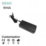 36W 9V 4A Desktop Power Adapter Customized With 1.2m Cable Length for sale
