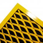 1m Width Expanded Metal Sheet Stamped And Stretched For Industrial Applications for sale