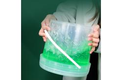 China UMETASS 2L Food Grade Clear Plastic Bucket with Printed Lids and Pastic Handle supplier