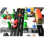 Car Toys Marking Road Solid Washi Tape Rice Paper No Residue Torn By Hand for sale