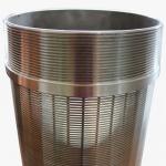 1 Piece Wedge Wire Screen Customized Slot Opening Length 0.25m-3m for sale